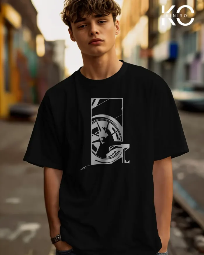 Graphic automobile t shirts for males with Luxury Racing Car Style Printed - Image 9